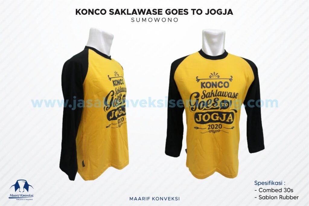 Komveksi kaos sablon