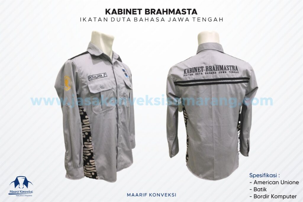 KONVEKSI KEMEJA JAWA TENGAH