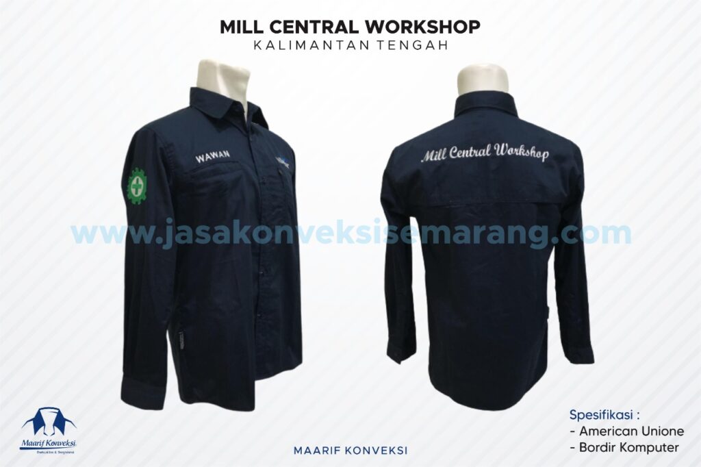 KONVEKSI KEMEJA KALIMANTAN TENGAH