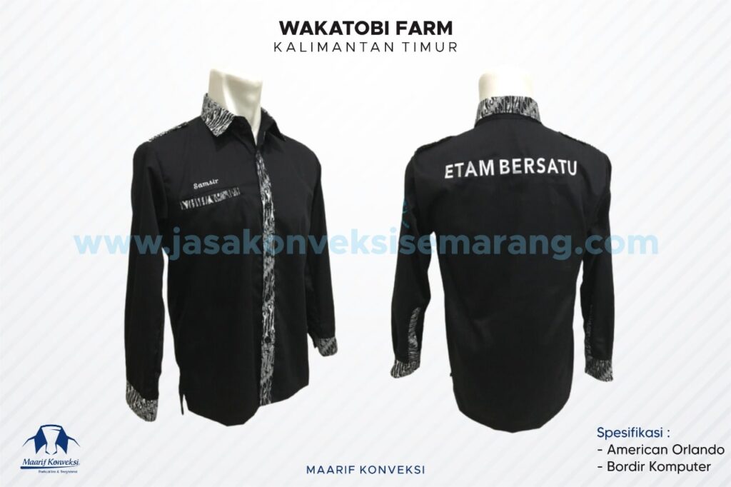 konveksi kemeja wakatobi
