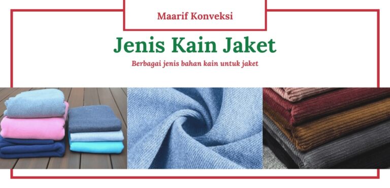 Jenis Kain Jaket