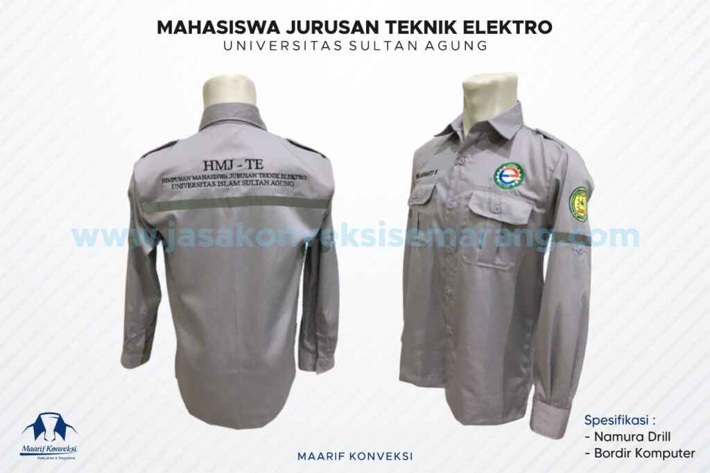 Konveksi Kemeja Himpunan Mahasiswa Semarang