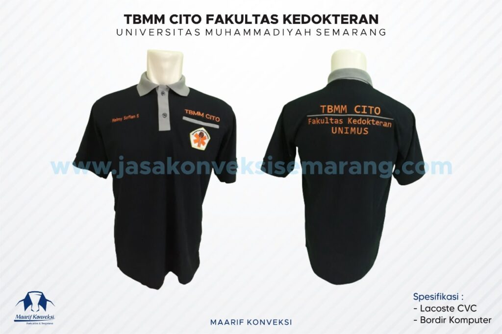 Seragam Kaos Polo Mahasiswa Semarang