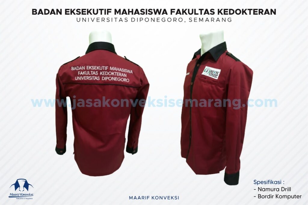 Konveksi Kemeja FK UNDIP