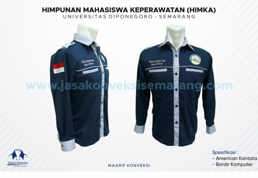 Konveksi Kemeja HIMKA Undip