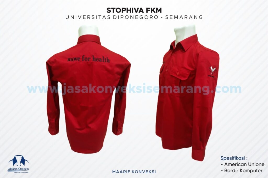 Konveksi Kemeja FKM Undip