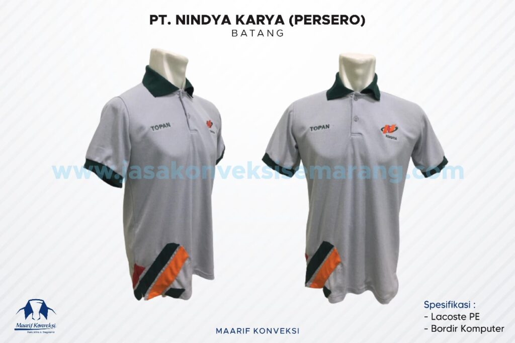 konveksi kaos polo batang