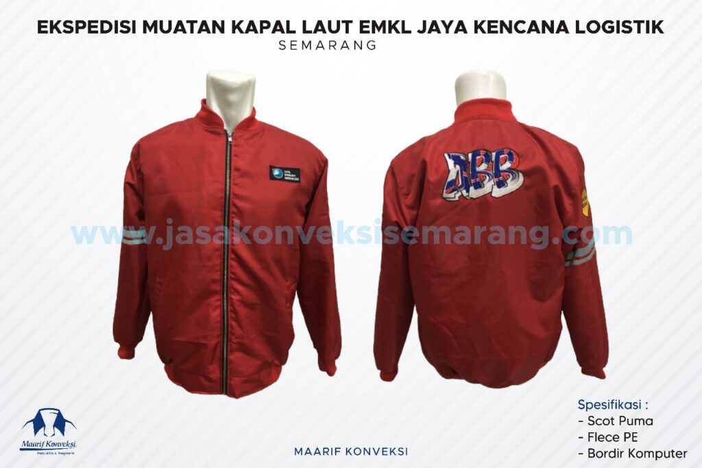 Jaket Bomber EMKL Semarang