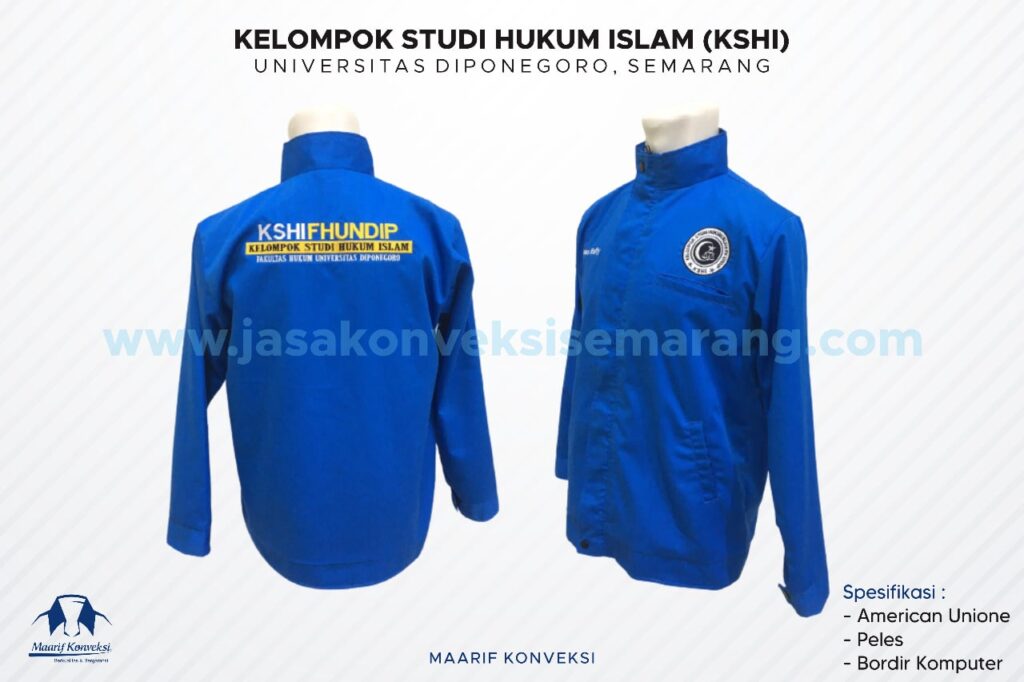 konveksi jaket fh undip