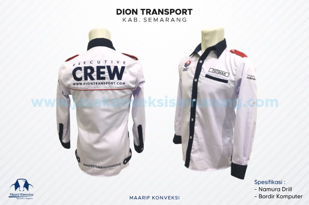 kemeja dion transport