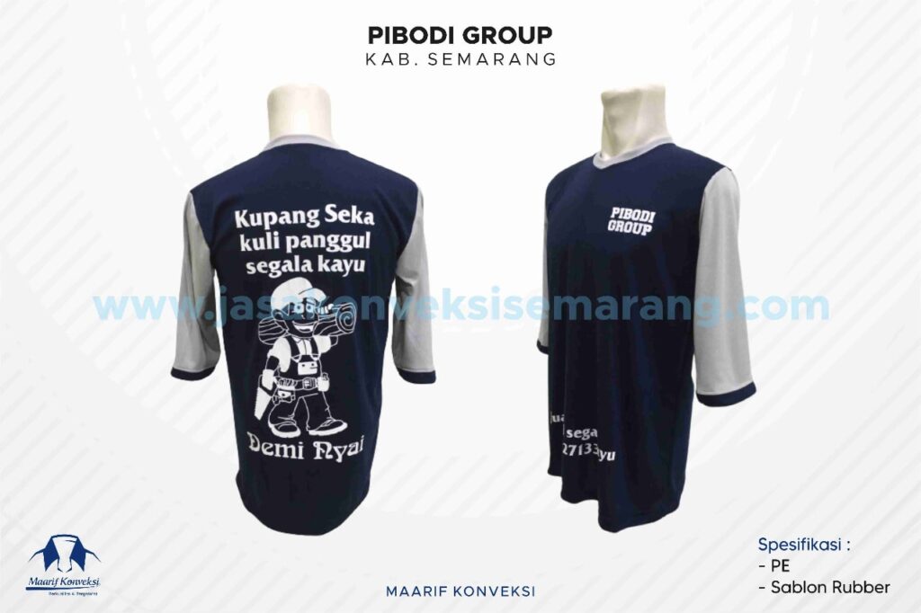 konveksi kaos pibodi ungaran