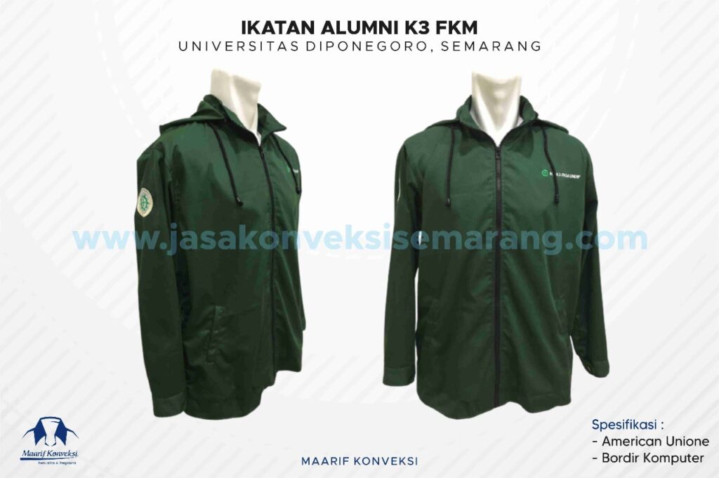 konveksi jaket fkm undip