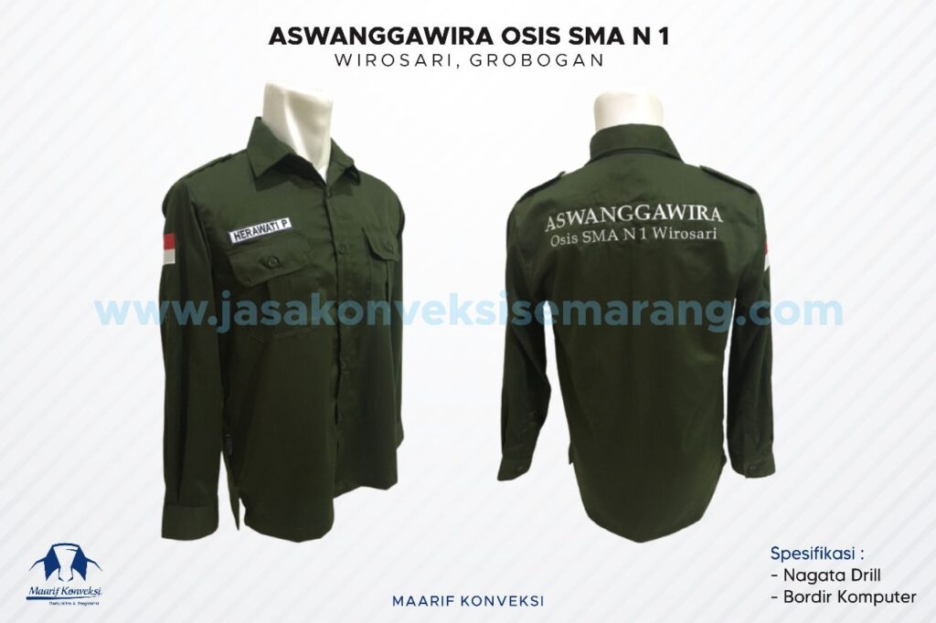 konveksi kemeja OSIS Grobogan