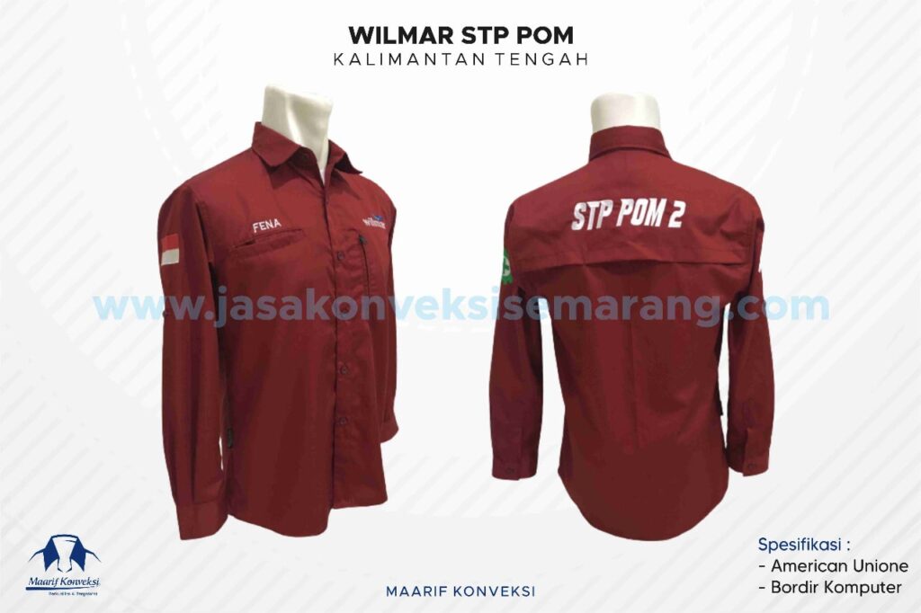konveksi kemeja wilmar kalteng