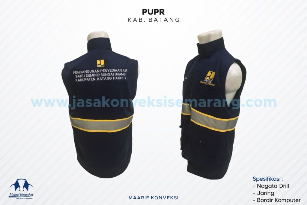 konveksi rompi batang