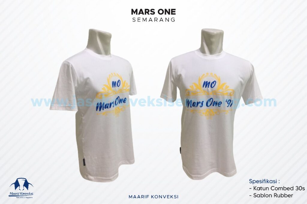 konveksi kaos Mars One