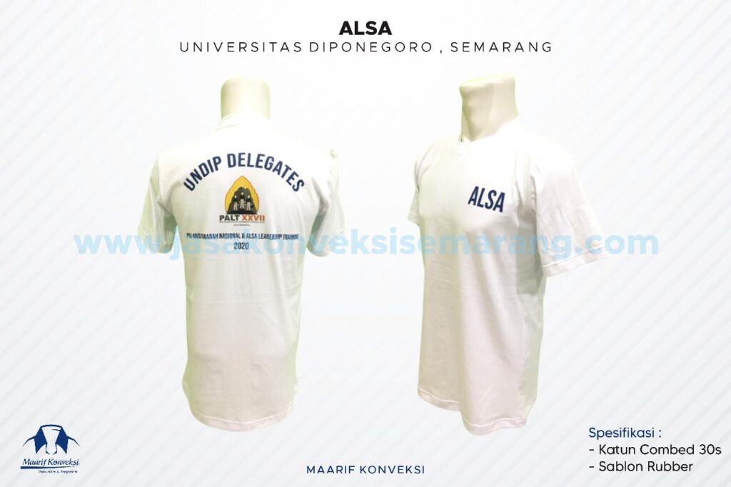 Konveksi Kaos ALSA Diponegoro