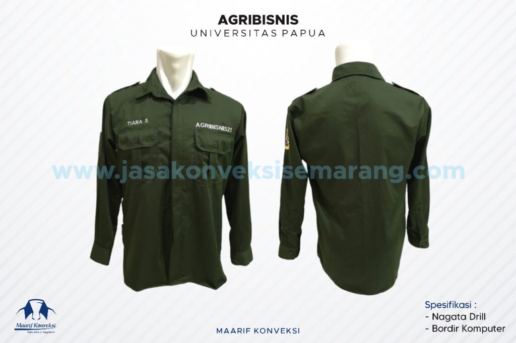 Konveksi Kemeja Agribisnis Unipa