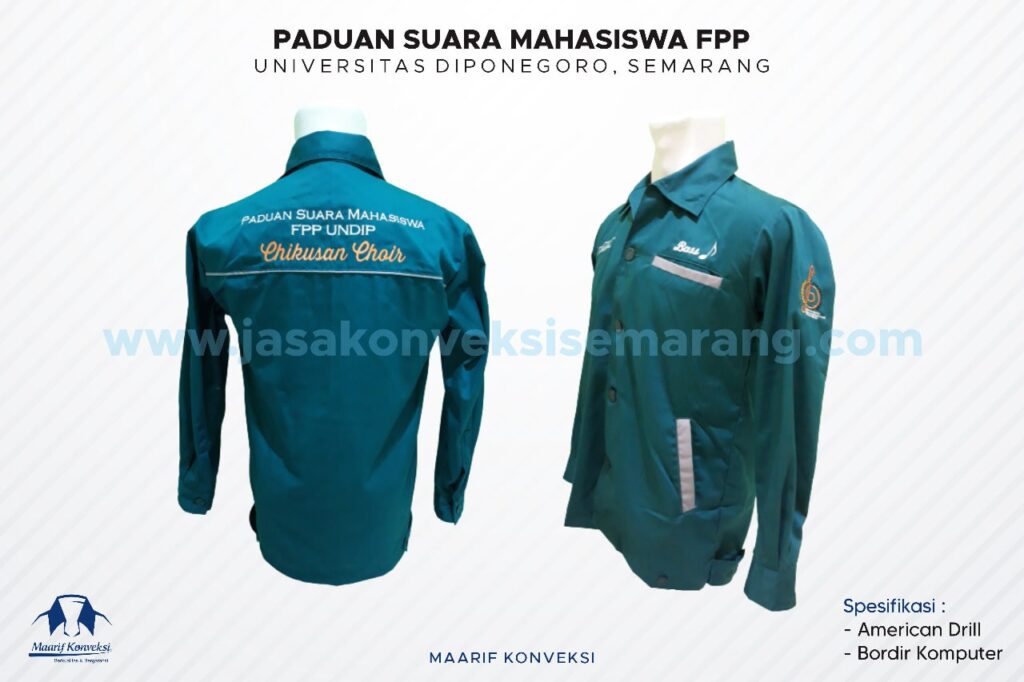 Konveksi Kemeja PSM Undip