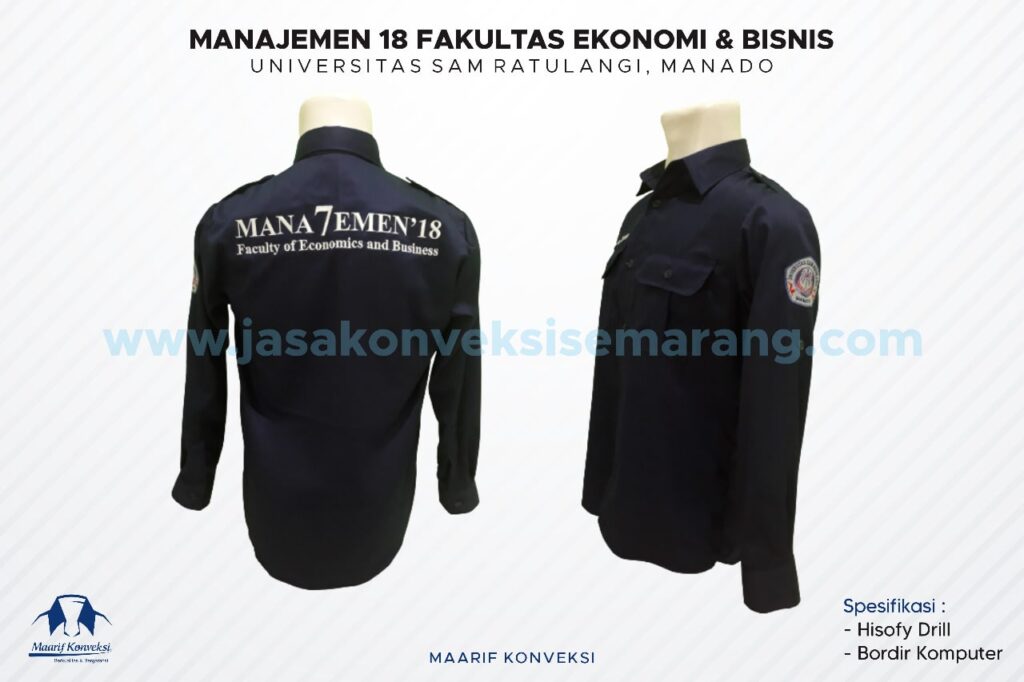 Konveksi Kemeja FEB Unsrat