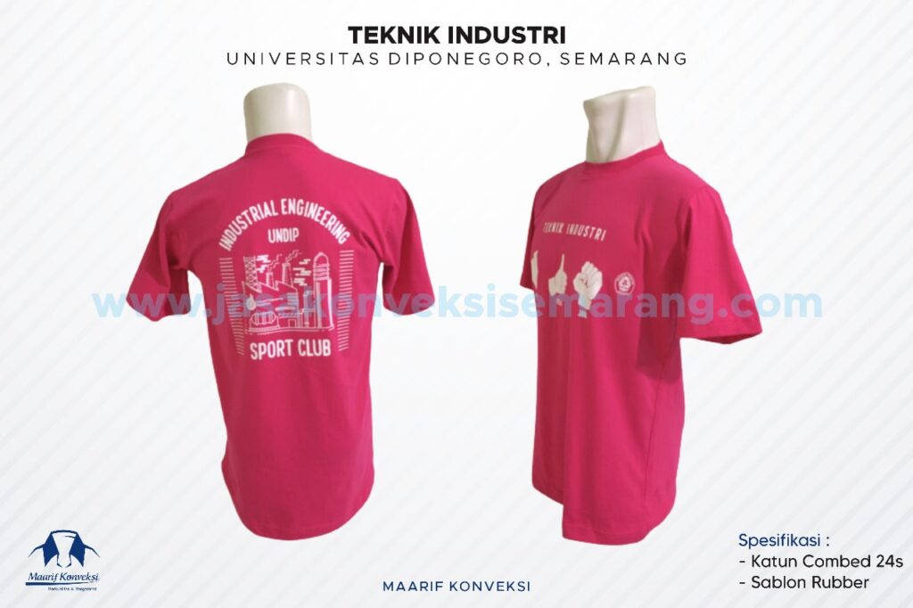 Konveksi Kaos Teknik Industri