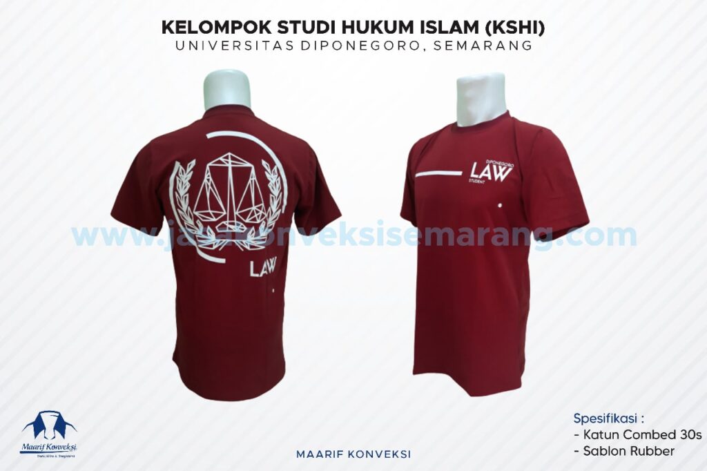 Konveksi Kaos KSHI UNDIP