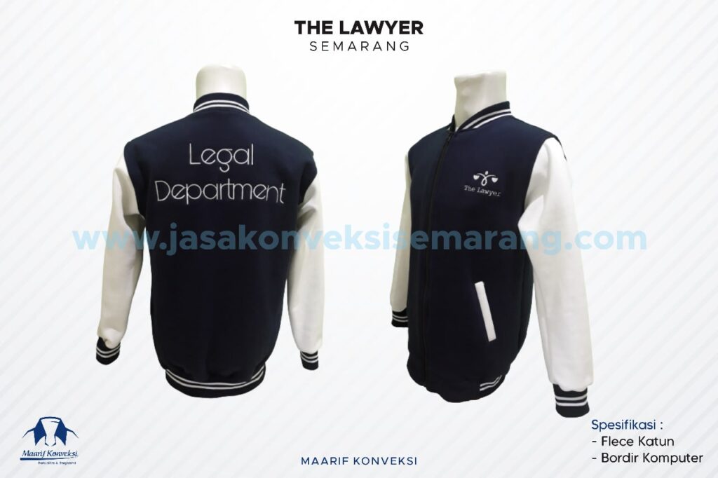 Konveksi Jaket Baseball The Lawyer