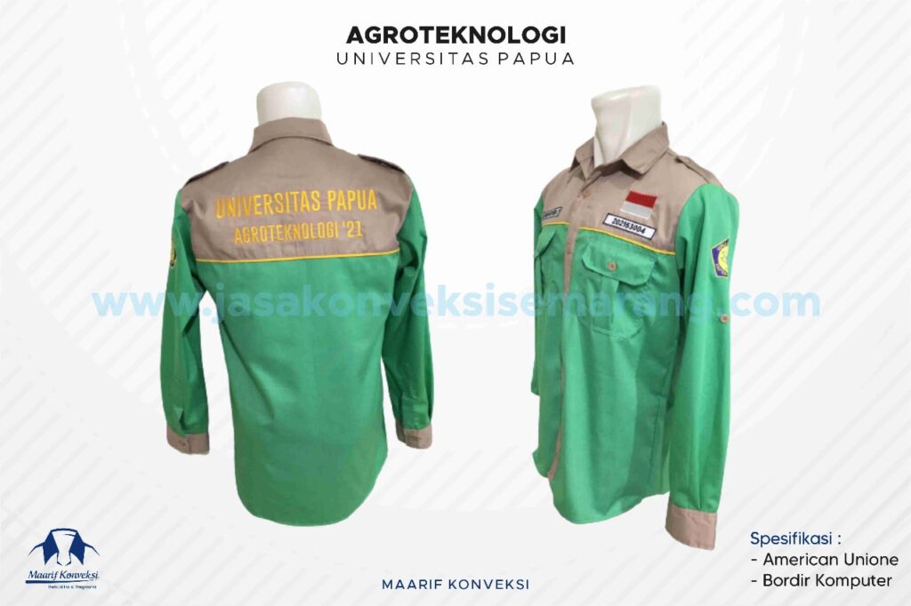 Konveksi Kemeja Agroteknologi UNIPA