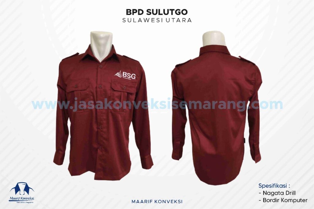 Konveksi Kemeja BPD Sulutgo
