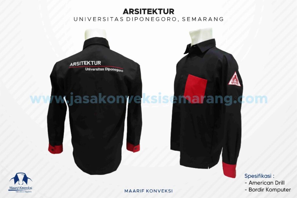 Konveksi Kemeja Arsitek UNDIP