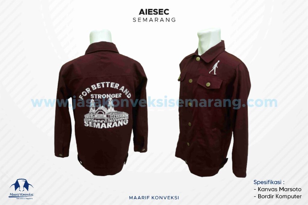 Konveksi Jaket AIESEC Semarang