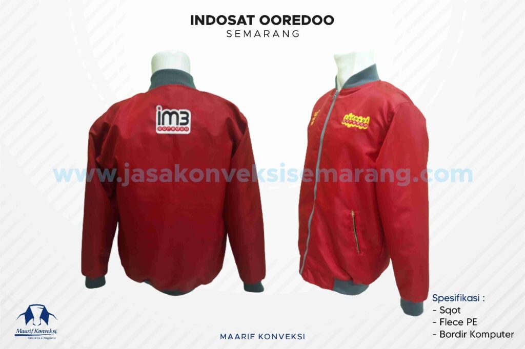 Konveksi Jaket INDOSAT