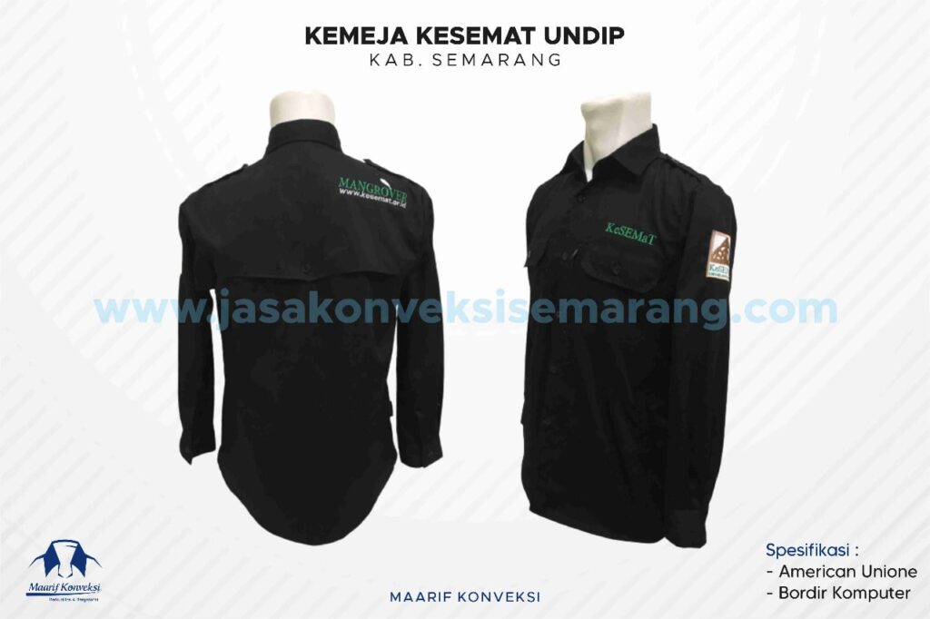 Konveksi Kemeja Kesemat UNDIP