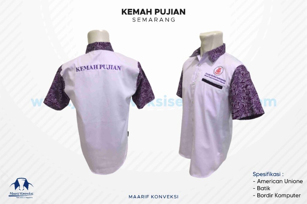 Konveksi Kemeja Kemah Pujian