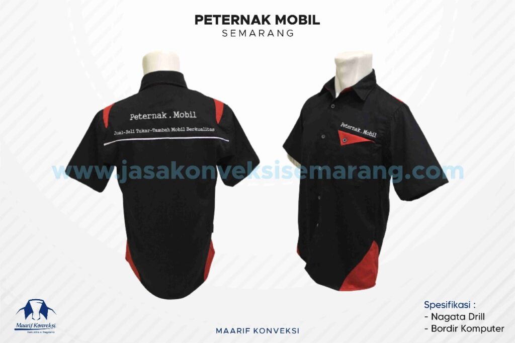 Konveksi Kemeja Peternak Mobil