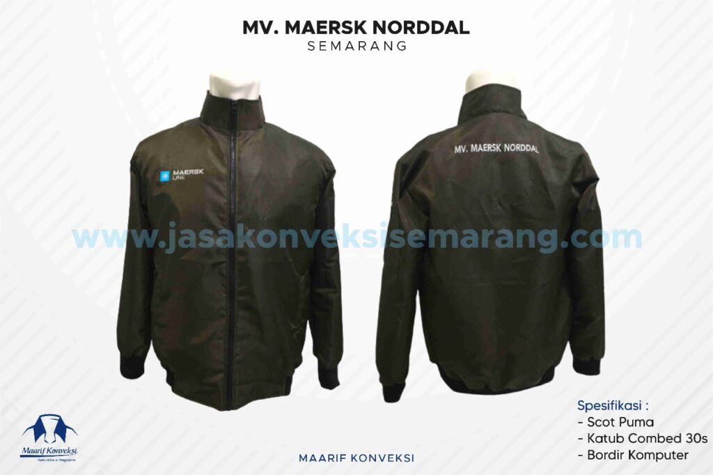Konveksi Jaket Maersk Norddel