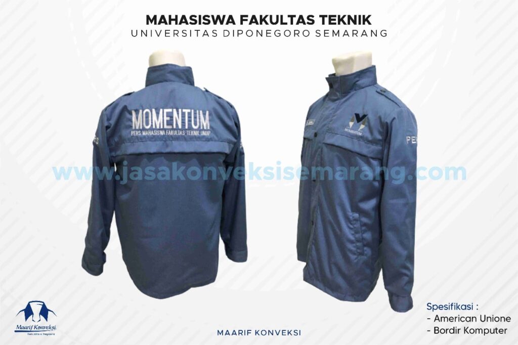 Konveksi Jaket Momentum UNDIP