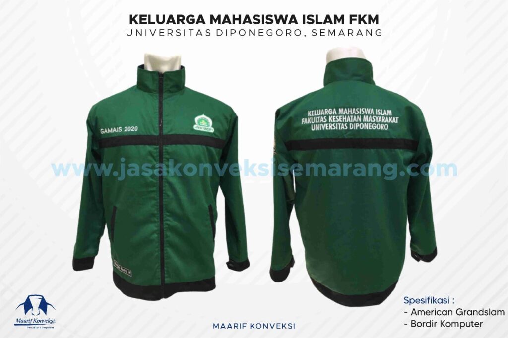Konveksi Jaket Gamais FKM UNDIP