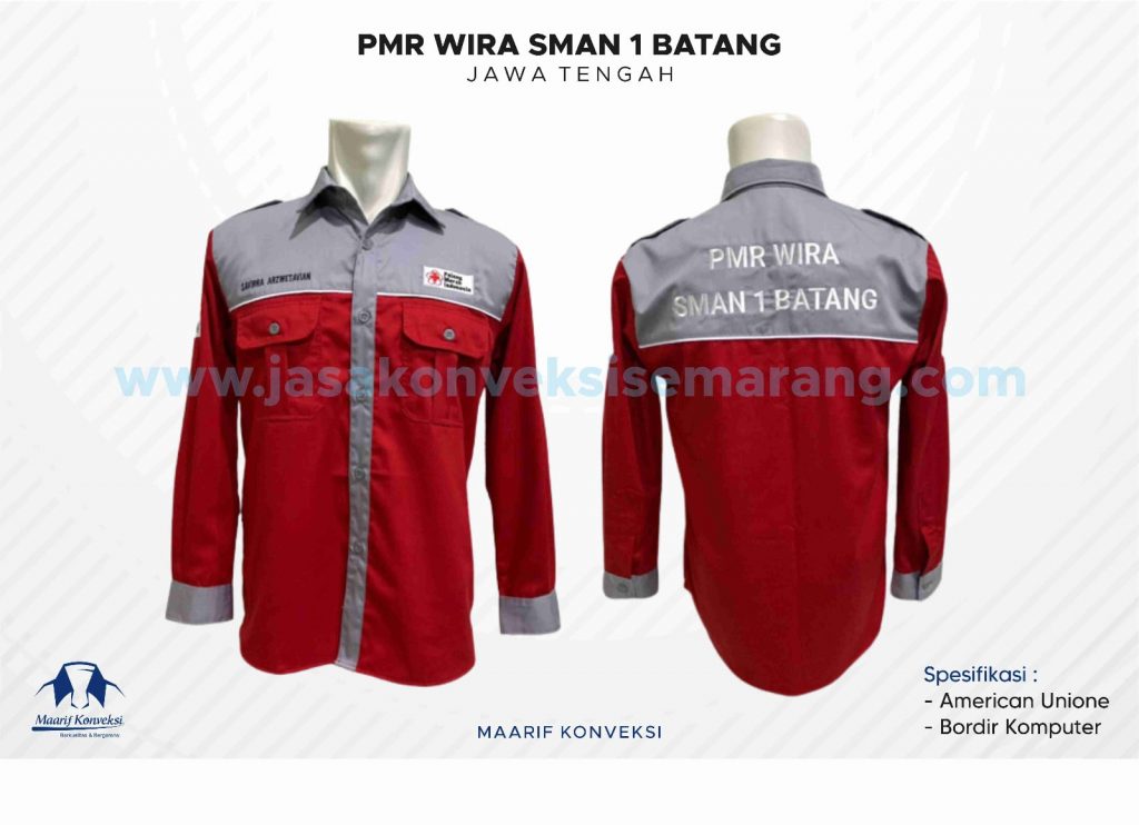 Konveksi Kemeja PMR SMAN 1 Batang