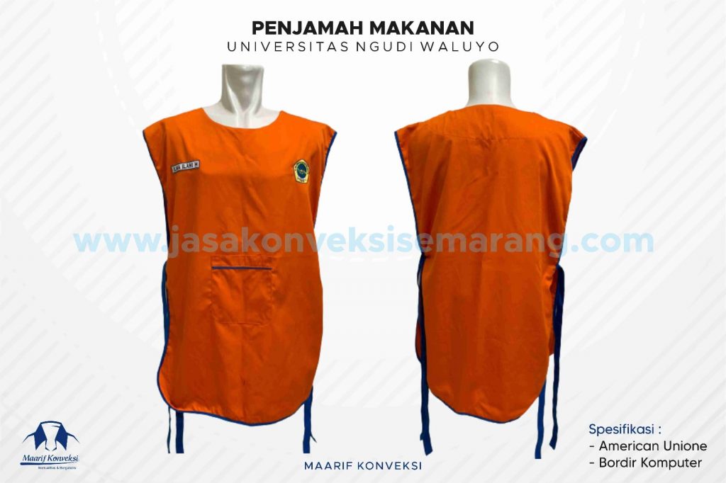 Konveksi Seragam Penjamah Makanan UNW