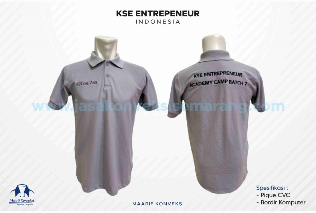 Konveksi Kaos Polo KSE Entrepreneur